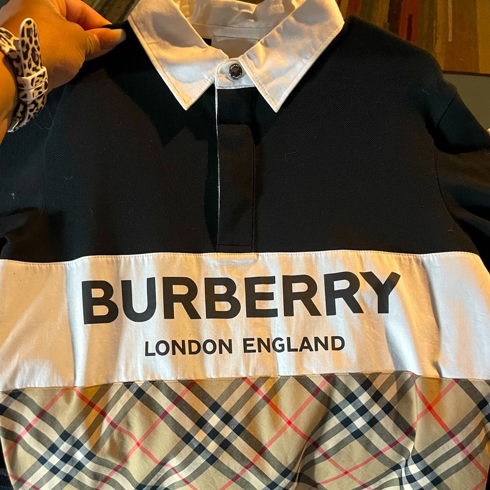 Authentic Kids Boys Burberry long sleeve top